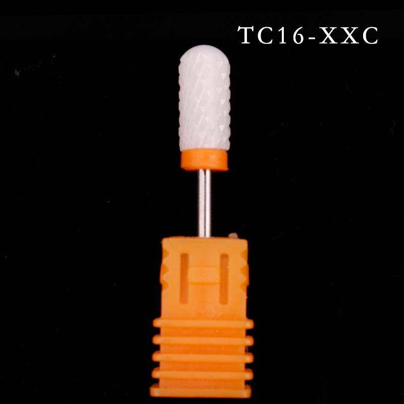 Ceramic Nail Grinding Head - Corn Bullet Rocket Shape for Electric Nail Grinder