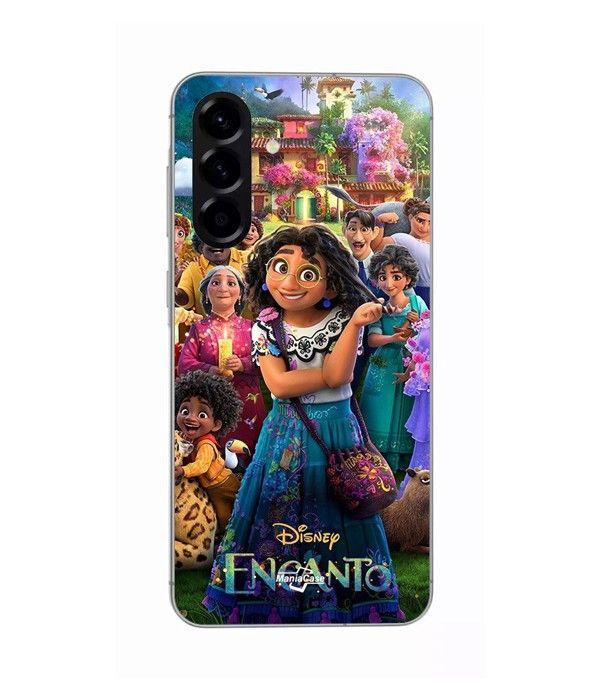 Coque - Maniacase - Samsung Galaxy A36 - Silicone - Noir - Encanto Familia Madrigal