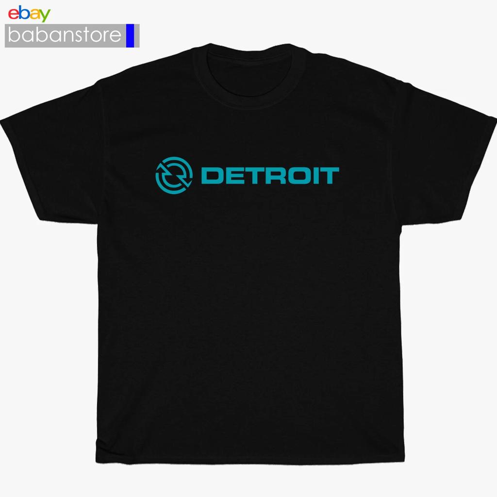 New Detroit Diesel Power Logo Black/White/Grey/Navy T shirt Size S-5XL