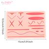 1PC Silicone Skin Pad Suture Training Kit Surgical Wound For Surgeon Medical Practice Training Traumatic Suture Practice SkinUse