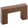 Furniture Handles 10 Pcs Bronze Colored 64 Mm Stainless Steel