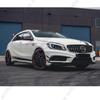 Front Bumper Grille For Mercedes A Class W176 A180 A200 A220 A250 A45 2013-2015 Car Racing Grills GT Style ABS Black/Silver
