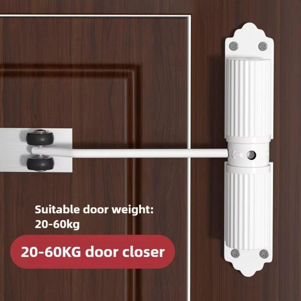 Simple Installation Automatic Door Closer Adjustable Speed Door Holder Hardware  Living Room