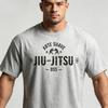 Soft Cotton Male Tshirt Classic Vintage Jiujitsu Pattern Bjj Lover Training Wear Comfort Oneck Basic Cotton Tee Top