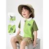 Boys' Short-Sleeved Polo Shirt T-Shirt Kidsren's Summer Half-Sleeved 2026 New Kidsren's Clothing Summer Baby Tops Trendy