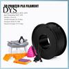 Multicolor Filament Roll 250g PLA 1.75mm, Low Warp 3D Printer Roll, Neatly Wound for Most Shrinkage