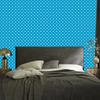 Turquoise Dots Wallpaper, Clear Detail for Living Room and Bedroom 50x1000