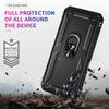 For Samsung Galaxy A14 5G/4G Military Grade Shockproof Phone Case Ring Kickstand Design PC+TPU Drop-proof Cover