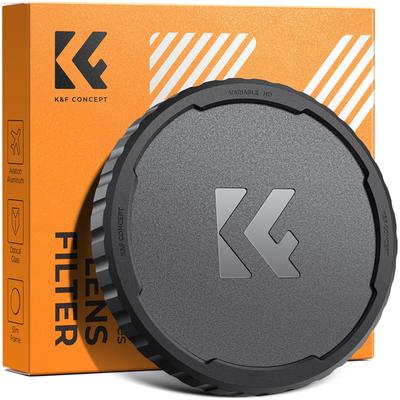K&F CONCEPT 67mm Variable ND Filter Cap, Silicone, Dustproof, Dirt-Resistant, Scratch-Resistant, and Drop-Resistant for Lens and Filter Protection. No