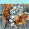 Fake Leaves Cluster For Wedding Celebrations And Photography Props With Elegant Design For House And Venue Decoration