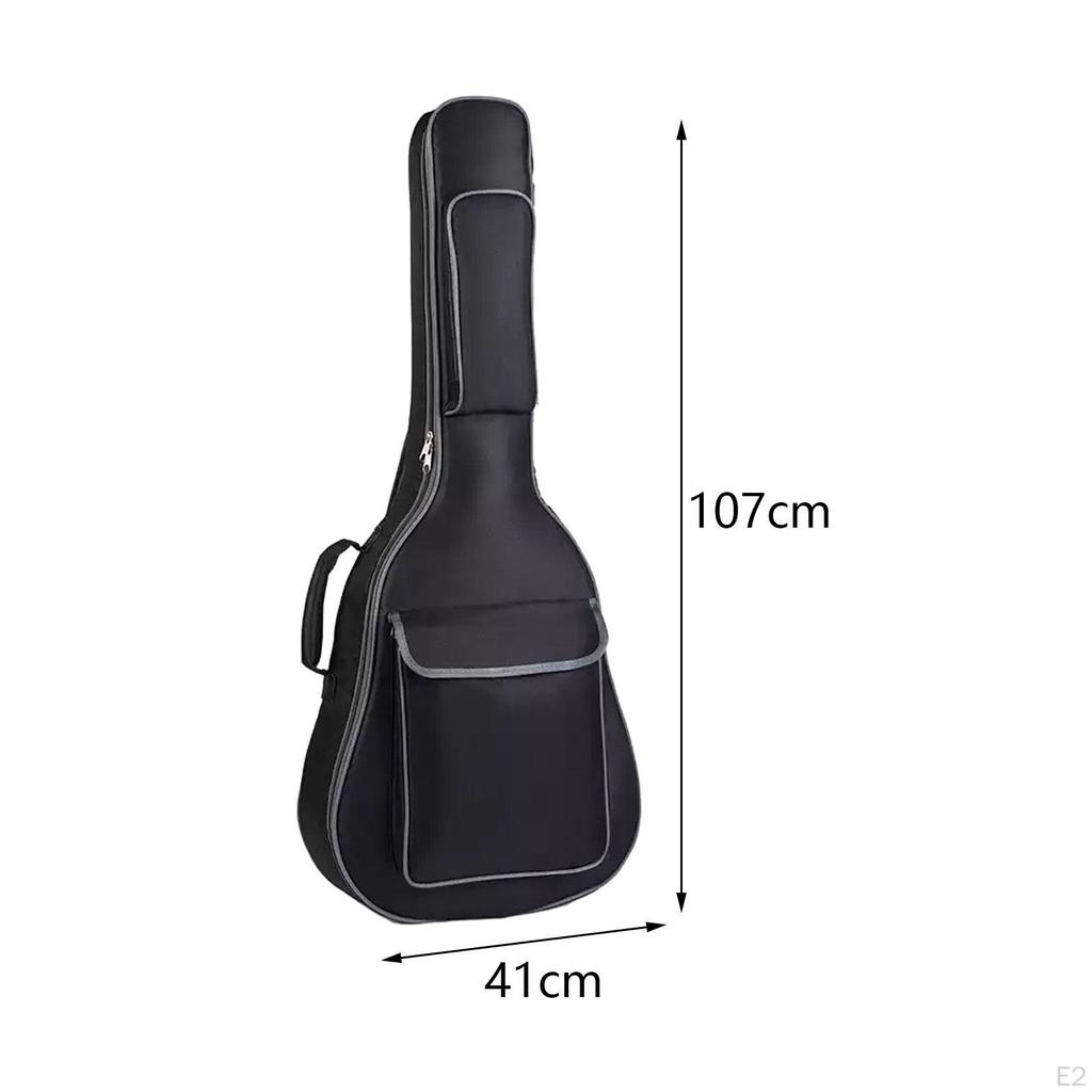 Acoustic Guitar Bag, Classic Backpack, Padded Soft Professional Oxford Tote Bag