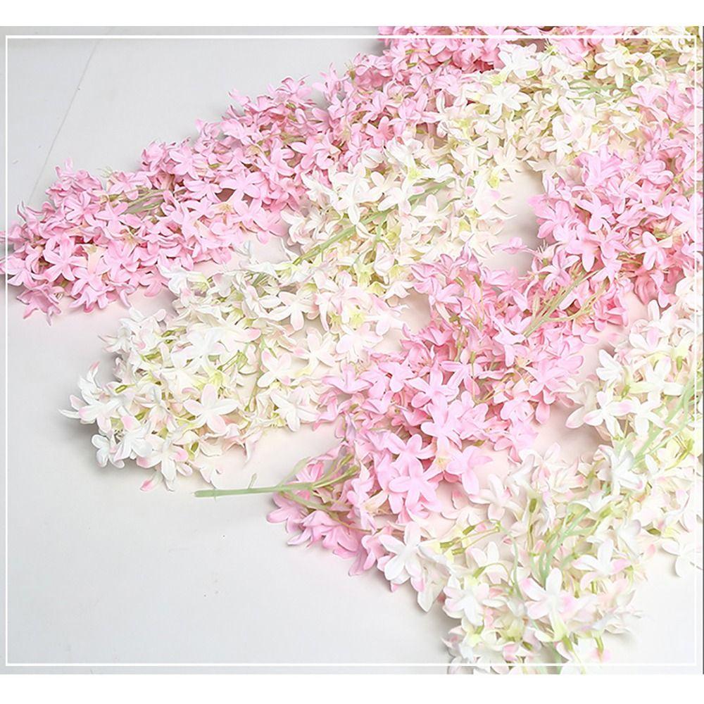 Multicolor Faux Flower Photo Props Artificial Wisteria Flower Lilac Artificial Flower Festival