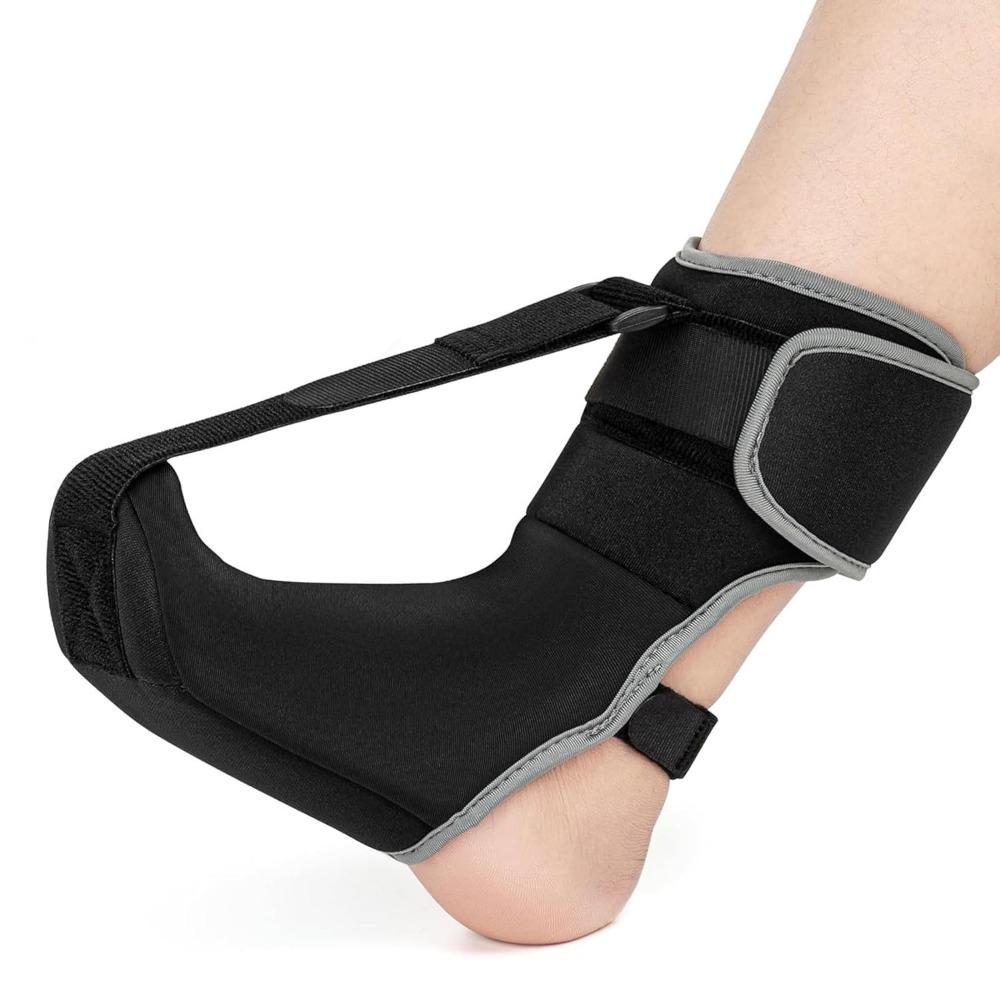 Ergonomic Design Foot Drop Brace Sock Adjustable Straps Arch Support Stretching Band  Recovery
