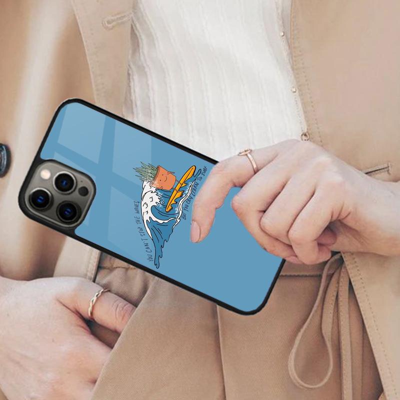 Learn To Surf Can't Stop Waves Magnetic Phone Case For APPLE iPhone 17 Air 16 14 13 12 Pro Max 15 Plus Wireless MagSafe Cover