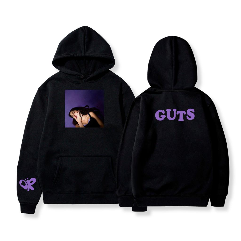 Guts Olivia Rodrigo Hoodies Women Men Hoodie Autumn Winter Clothes Casual Loose Oversized Y2k Sweatshirt Vintage Female Male Clothing