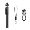 Bastão de Selfie Subaquático 10M à Prova d'Água Bastão de Extensão para Mergulho com Controle Remoto Parafuso de 1/4 Polegada Máx.. 100cm Extensível