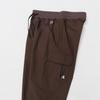 Champion Stretch Logo Long Size Men's Water-Repellent One-Point Pants, Brown, XL, C3-YSD03
