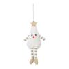 Decorative Ornaments for Garlands Fluffy Christmas Hanging Ornaments, Small Wreath/Tree Plush Doll Pendant, Winter Xmas Cute Pendants Trees