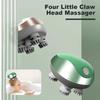 Mini Scalp Massager Head Spa Machine Magnetic Suction Charging Silicone Shoulder Kneading Vibration Massage Relief Tool