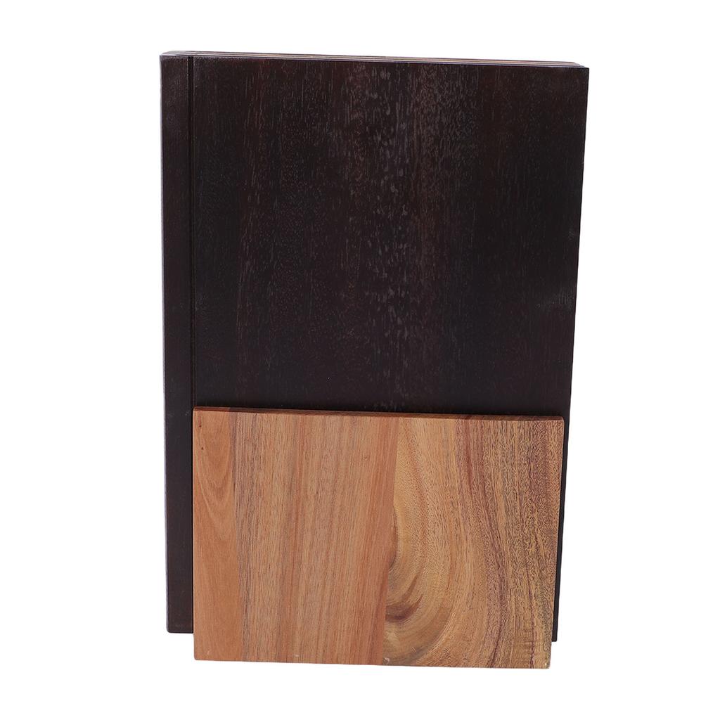 Set di 3 Taglieri a Forma di Libro in Legno Decorativi per Cucina con Supporto per Frutta Verdura Pane