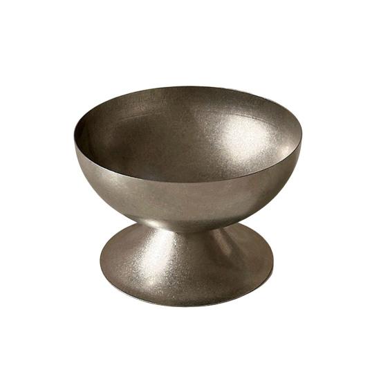 Stainless Steel Dessert Cup Cream Bowl Retro Ice C
