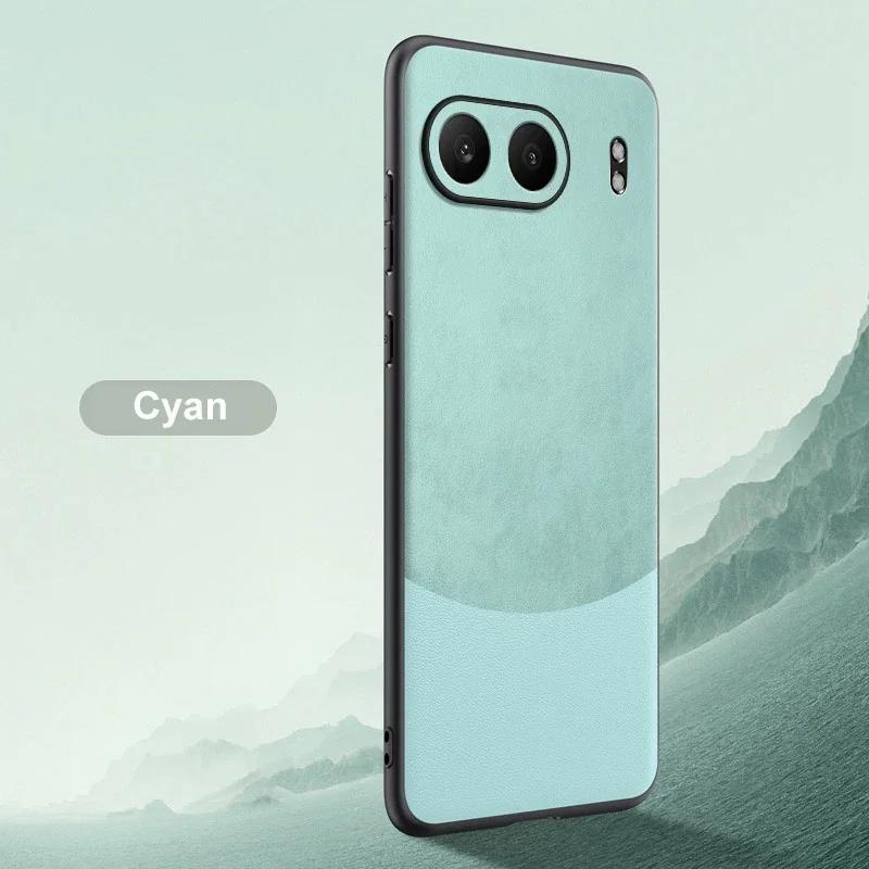 

Luxury PU Leather Phone Case For OnePlus Nord 4 Nord4 Back Cover Matte Silicone Full Protection Case For One Plus Nord 4 5G For OnePlus Nord 4