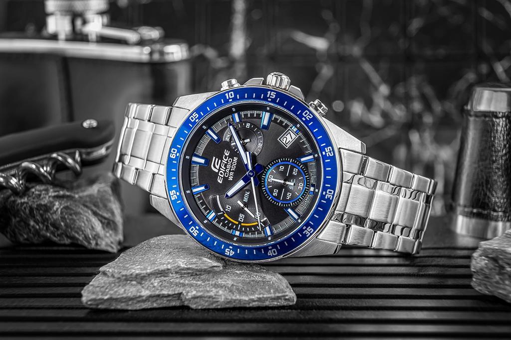 Montre Homme CASIO EDIFICE EFV-540D-1A2VUEF + BOÎTE