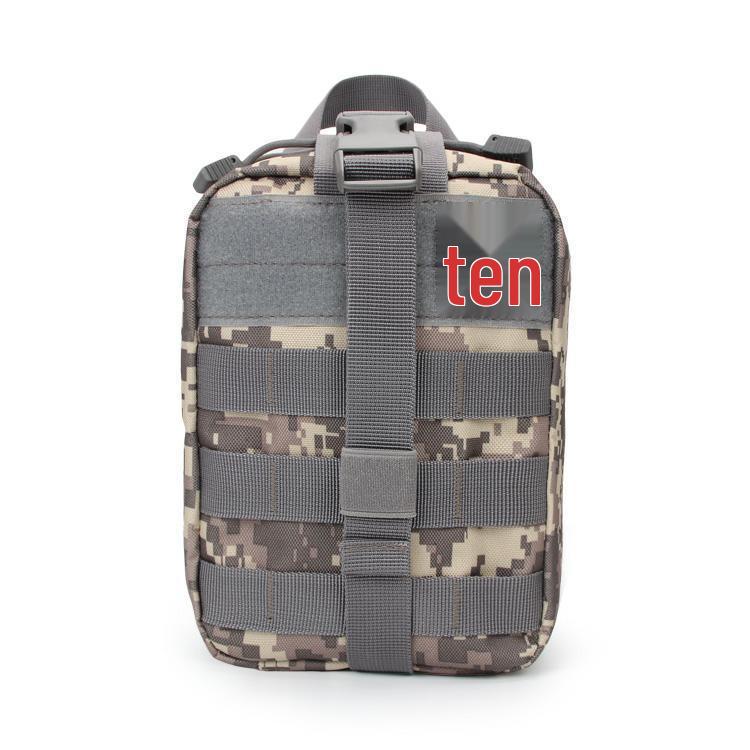 Camouflage Tactical Medical Waist Pack: Multifunctional Outdoor Mountaineering Survival Bag