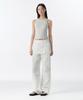 MUSINSA STANDARD WOMAN Women'S Wrap Skirt Parachute Pants [White]