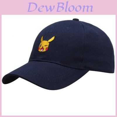 Pokemon Cartoon Baseballkappe Mit Verstellbarer Passform Für Freizeitkleidung