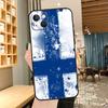 Finland Flag Phone Case For iPhone 16 17 Pro Max 14 13 12 11 15 Pro Max Mini 15 16 Plus 16e 17 Air Cover