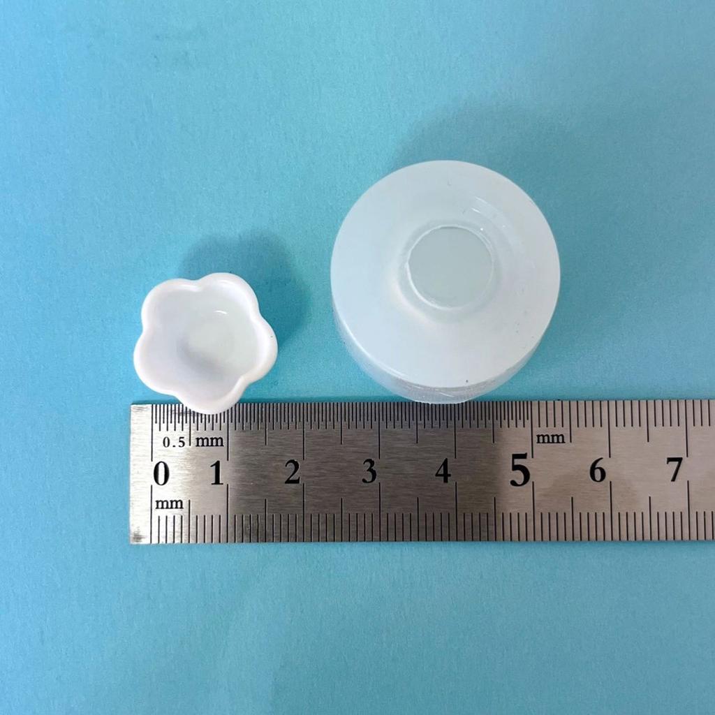 Miniature Candy Toy Moulds DIY Craft Molds Small Dinnerware Shape Moulds Realistic Candy Food Molds for DIY Hand-Making