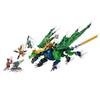 Lego 71766 ninjago le dragon légendaire de lloyd, figurines de ninja lloyd, nya avec épée, jouet de dragon, pour enfants 8 ans