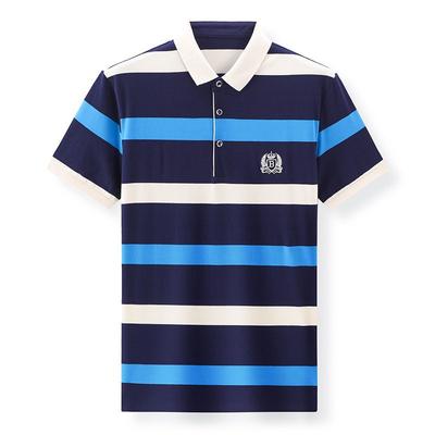 Herren Kurzarm Poloshirt Sommer Freizeit Revers Herren T-Shirt