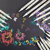 GuangNa 10/30 Colors Metallic Markers Fine Point Metallic Marker Calligraphy Brush Pens for Scrapbooking Crafts Art Rock Egg