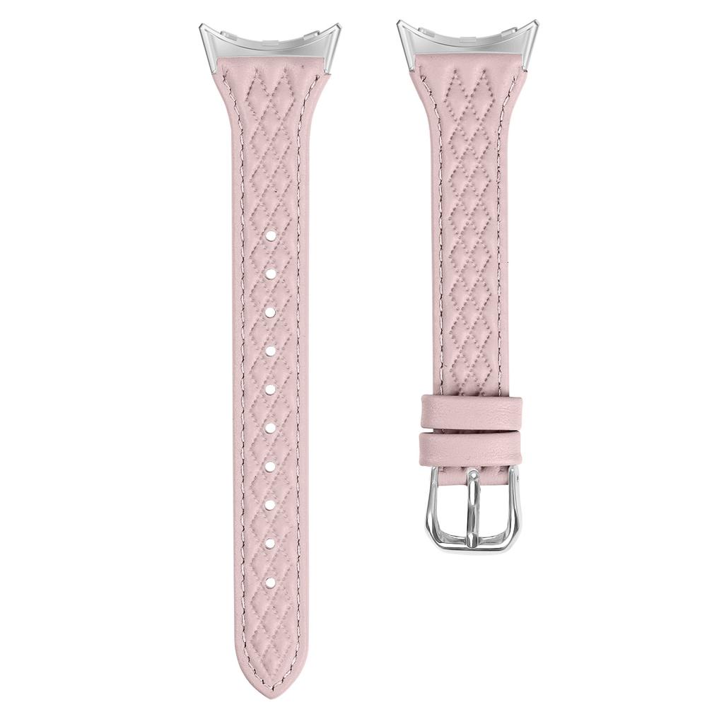 For Fitbit Versa 4/Sense 2 Replacement Band Top-Layer Cow Leather Watch Strap