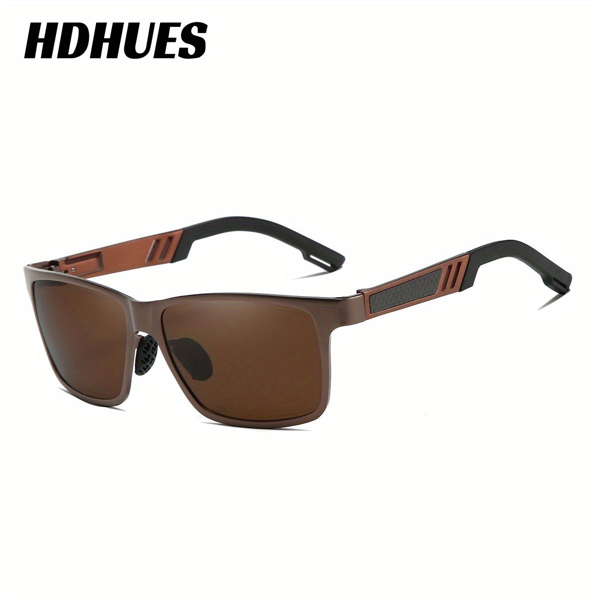 HdHues Унисекс Поляризованные солнцезащитные очки в оправе из алюминиево-магниевого — фото 11