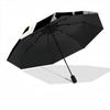 1pc Masked Figure Automatic Folding Umbrella - Windproof Compact Travel Umbrella with Auto Open/Close, 8-Rib Heavy-Duty Shaft for Women/Men A024