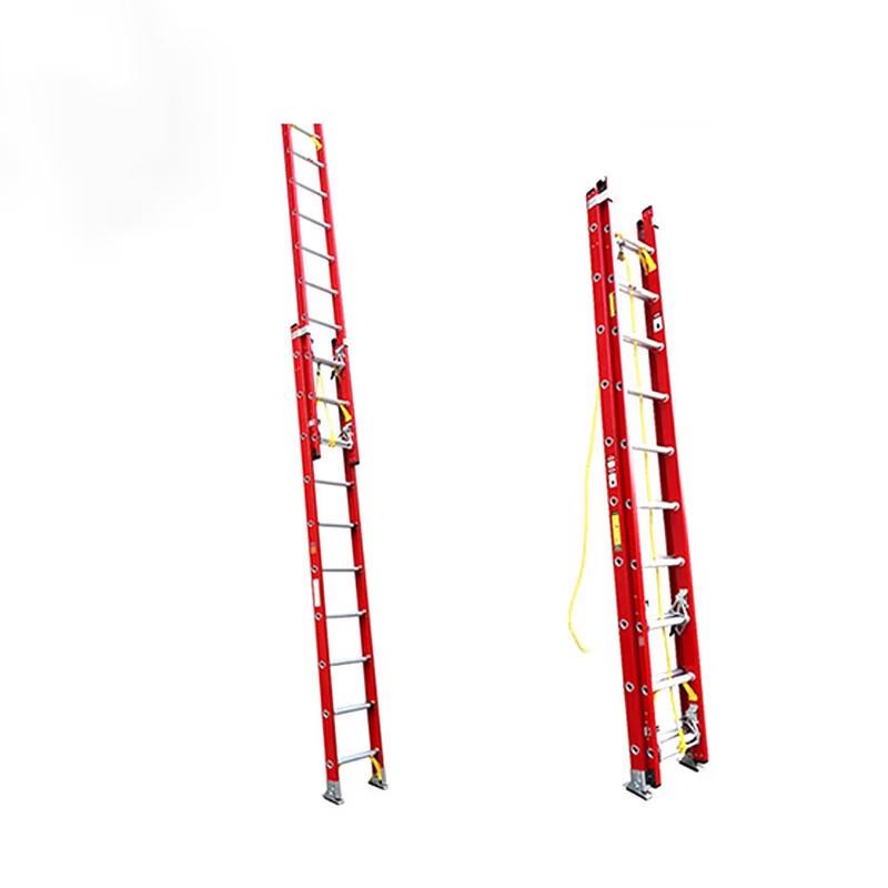 Jixiong Fiberglass Electrician's Telescopic Insulation Ladder