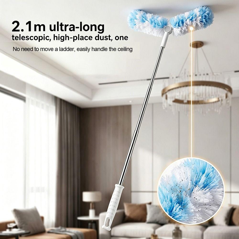 Flexible Telescopic Duster Extendable Handle Household Dust Tool Cleaning Tool Window Cleaner