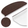 Brown Stair Step Rug Anti-Slip Protective Mat