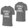 Rydell High School Casual Reversible Tshirt Versatile Outdoor Soft Tones Tees