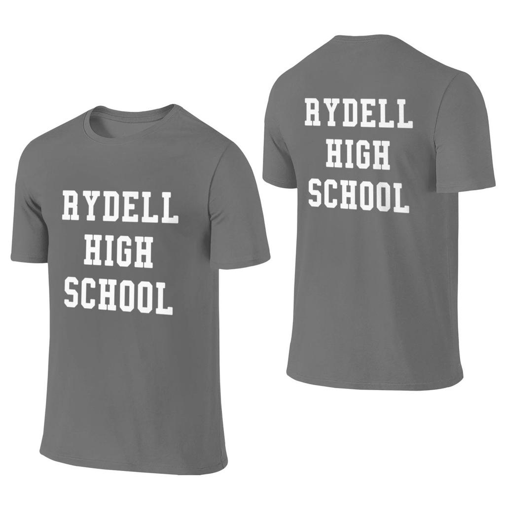Rydell High School Casual Reversible Tshirt Versatile Outdoor Soft Tones Tees