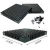 1PC Baseplate Building Block Base Plate Black Splice Brick DIY Combination MOC 16x16 Hole Connect Module Compatible Accessories