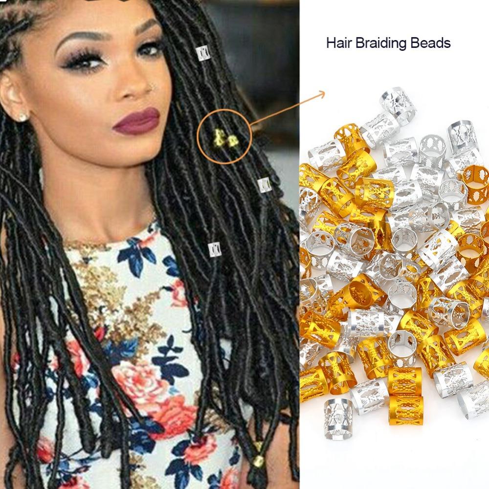 Durable Hair Braid Beads Fashion Hair Decoration Rings Braiding Hair Accessories Beauty Decoration