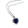 Vintage Aquamarin Pfirsich Herz Halskette, 18 Karat Vergoldet Acht Herzen und Acht Pfeile Schmuck Zirkon Pfirsich Rosa Liebesherz Halskette