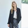 Hiikeu Modal Blouse Shirts_Black