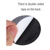 VEMZG1 4PCS 56mm 60mm 65mm Car Wheel Centre Cap Decal Hub Sticker Auto Accessories For VW Polo Passat GTI Bora Rline R Line Golf