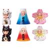 Baby Doll Blind Box Cos Lucky Cat Fuji Mountain Cherry Blossom Design Action Figure Toy For Fans Gift