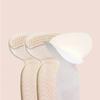 T-Shaped 2-In-1 Heel Pad, Foam Half Size Pad, Thickened Anti Slip High Heels, Anti-Wear Heel Pad